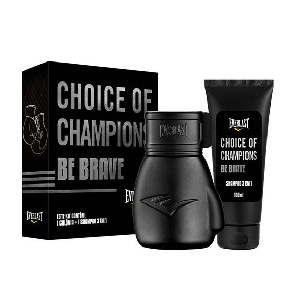 Imagem de Everlast Be Brave Kit - Deo Colônia + Shampoo 3 Em 1