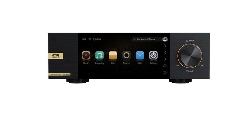 Imagem de EverSolo DMP-A6 Master Edition Hi-Fi Music Streamer com DAC Duplo, Suporte MQA, DSD512, PCM 768kHz e Tela Touch de 6"