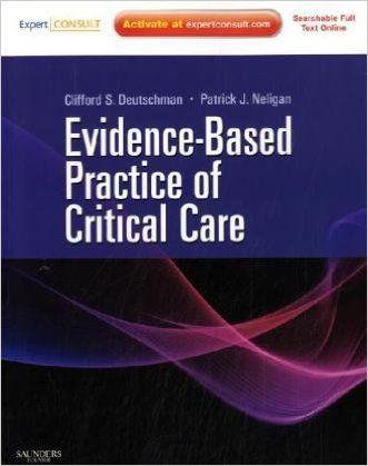 Imagem de EVIDENCE-BASED PRACTICE OF CRITICAL CARE -  