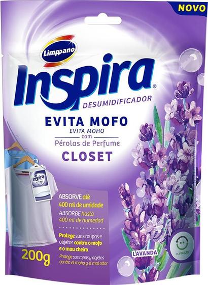 Imagem de EVITA MOFO CLOSET INSPIRA LAVANDA 200g