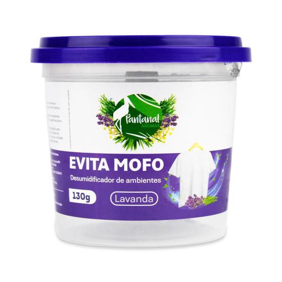 Imagem de Evita Mofo Desumidificador Lavanda 130G, Pantanal Aromas