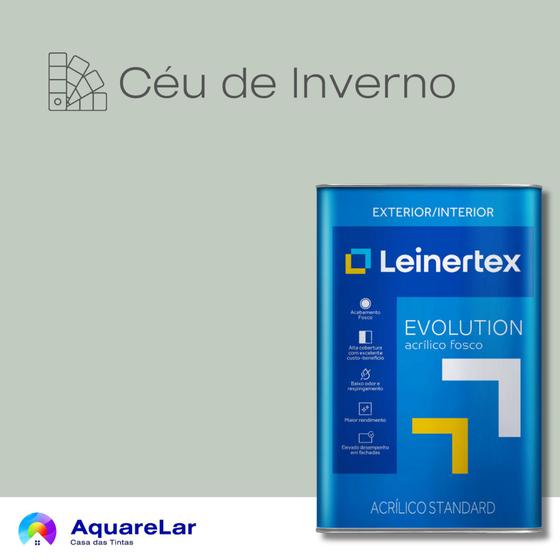 Imagem de Evolution Acrílico Leinertex Fosco 18L