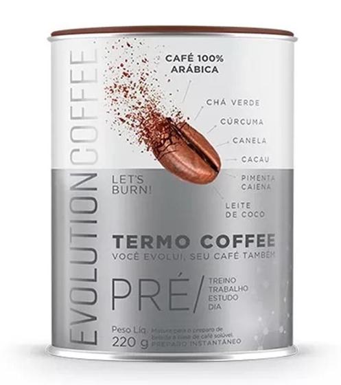 Imagem de Evolution Termo Coffee 220 Gramas - Café Termogênico