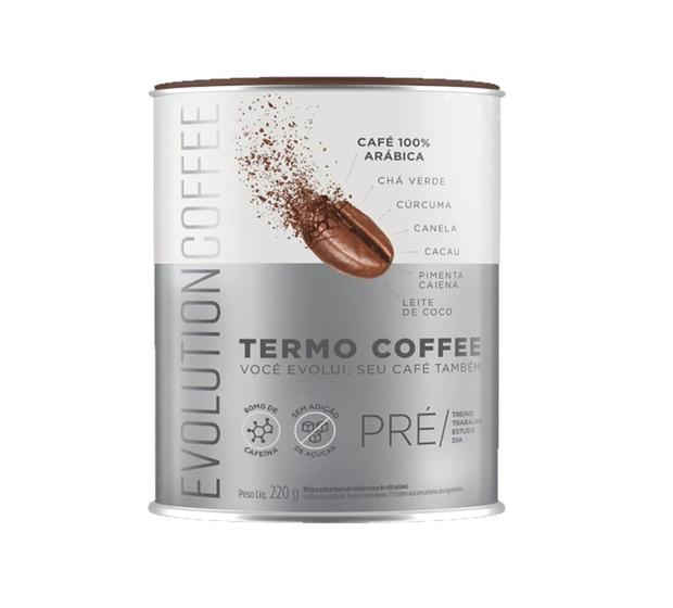 Imagem de EVOLUTION TERMO COFFEE CAFé TERMOGêNICO 100% ARáBICA 220 G