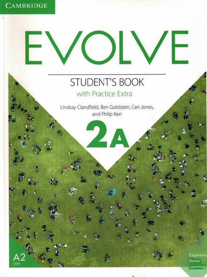 Imagem de Evolve 2a - sb with practice extra - 1st ed - CAMBRIDGE UNIVERSITY