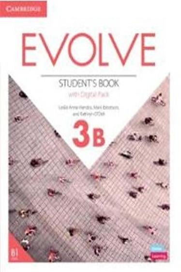 Imagem de Evolve 3b students book with digital pack 1st ed