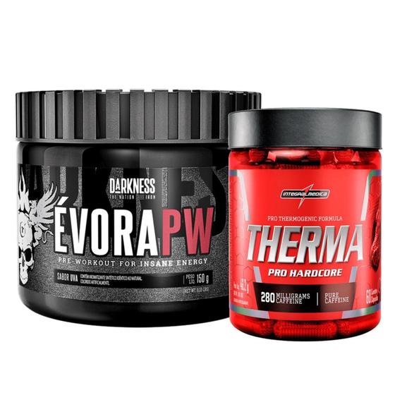 Imagem de Evora Pré Treino 150g + Therma Pro 60 Caps Integralmedica