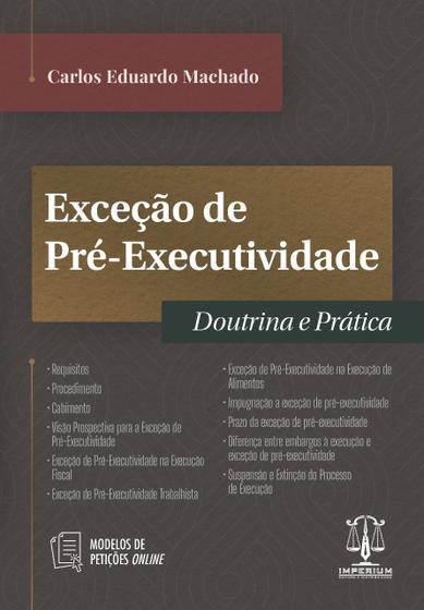 Imagem de Exceção de pré-executividade