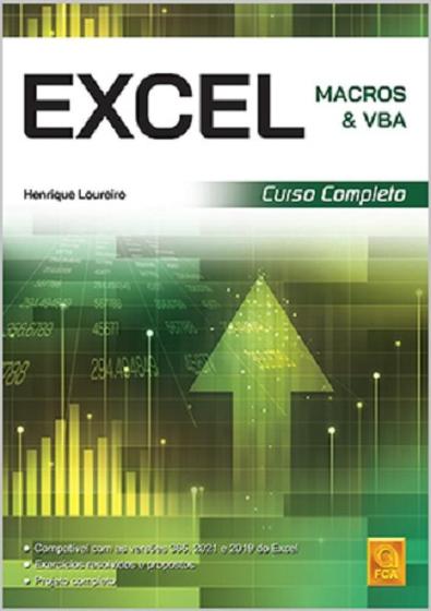 Imagem de Excel Macros & VBA: Curso Completo - FCA