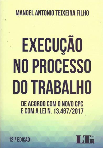 Imagem de Execução no Processo do Trabalho - LTR