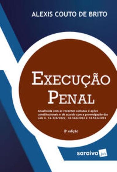 Imagem de Execução Penal - 8ª Edição 2023 - SARAIVA