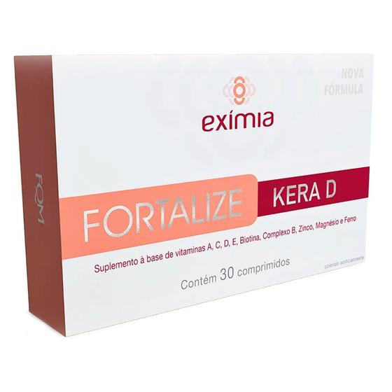 Exímia Fortalize Kera D com 30 Comprimidos Menor preço em Exímia Fortalize Kera D com 30 Comprimidos