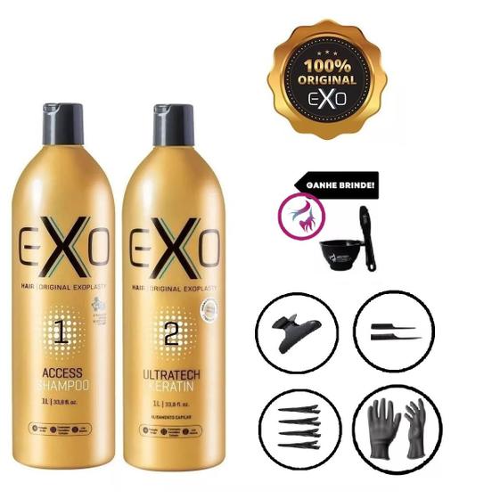 Imagem de Exo Hair Alisamento Exoplastia Capilar 2x1000ML