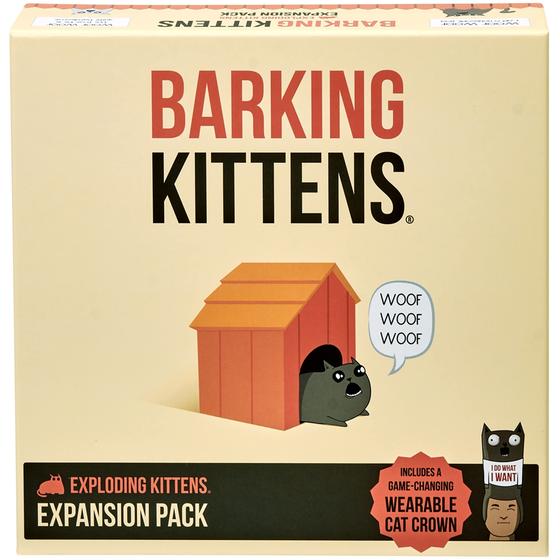 Imagem de Expansão Exploding Kittens: Barking Kittens - 20 Cartas