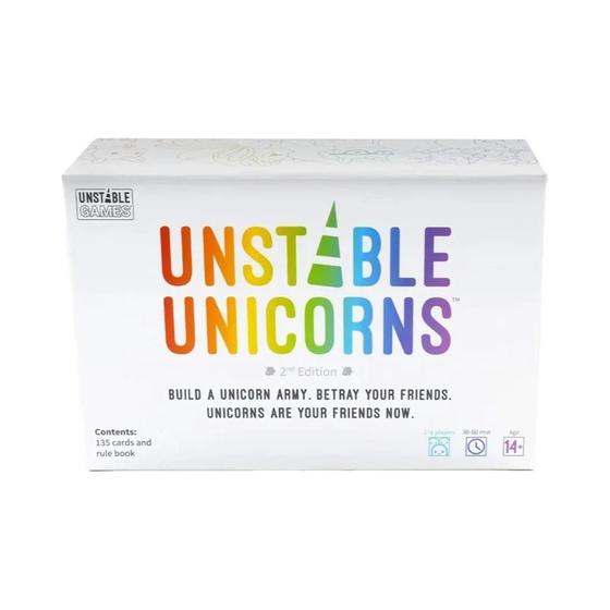 Imagem de Expansão Unstable Unicorns - Versão Básica - Jogo de Tabuleiro Clássico