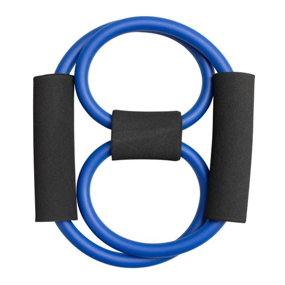 Imagem de Expansor de Tórax Elástico Academia Yoga Pilates Azul YS37058