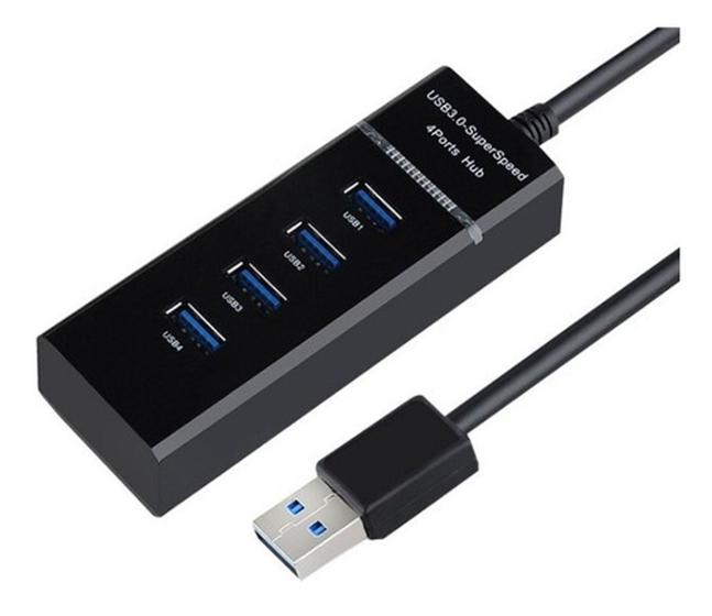 Expansor Hub Usb 3.0 4 Portas Com Led Super Rápido 5.0 Gbps - ROHS Menor preço em Expansor Hub Usb 3.0 4 Portas Com Led Super Rápido 5.0 Gbps - ROHS