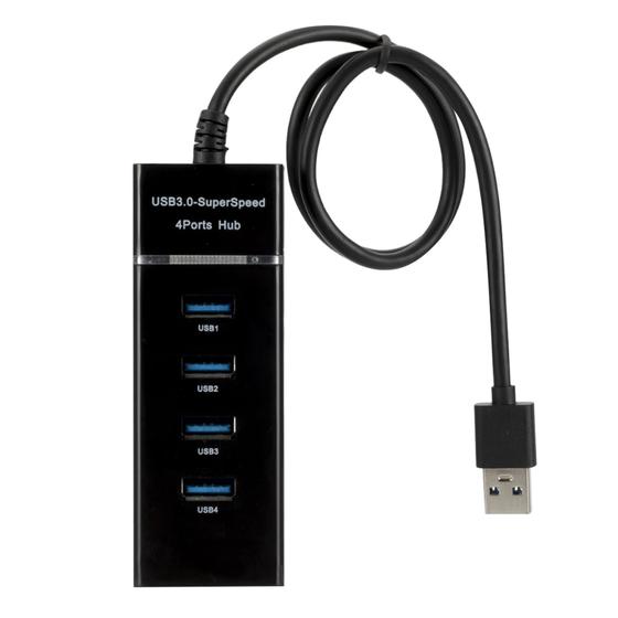 Expansor Hub Usb 3.0 Com Led 4 Portas Super Speed 5.0 Gbps. Menor preço em Expansor Hub Usb 3.0 Com Led 4 Portas Super Speed 5.0 Gbps.