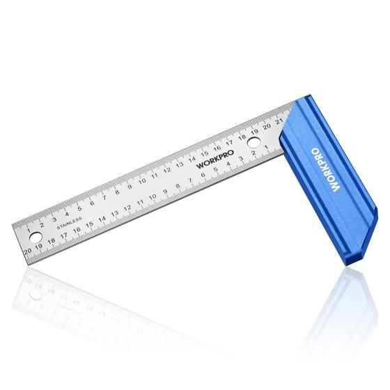 Imagem de Experimente o Square WORKPRO com alça de alumínio de 20 cm em aço inoxidável