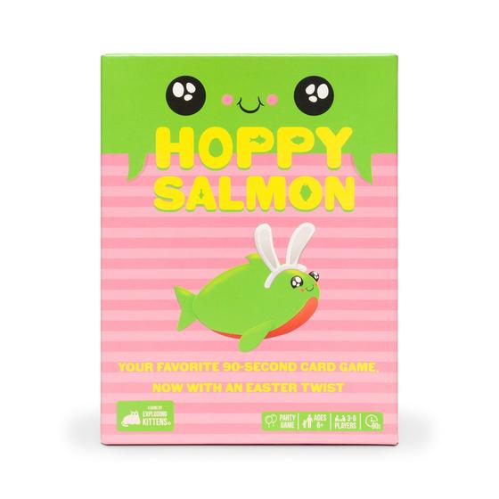 Imagem de Exploding Kittens Hoppy Salmon - Jogo de Cartas (3-8 Jogadores, +6 anos)