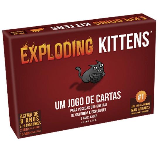 Imagem de Exploding Kittens - Jogo de Cartas - Galápagos