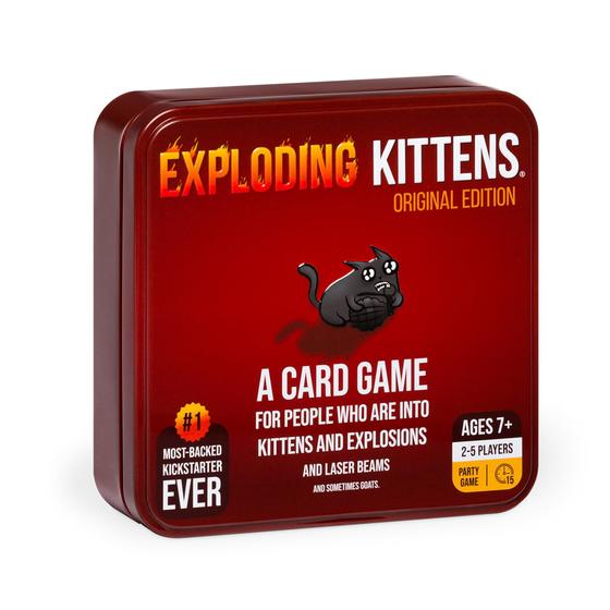 Imagem de Exploding Kittens - Jogo de Cartas Original (2 a 5 Jogadores)