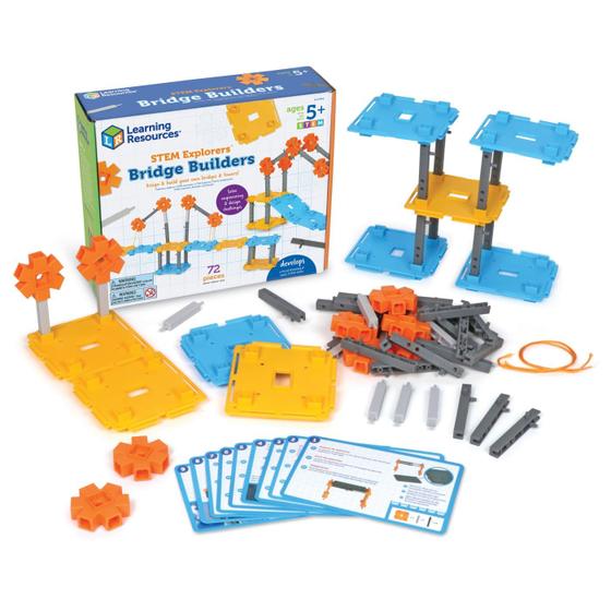 Imagem de Exploradores STEM Bridge Builders - Recursos de Aprendizagem para Crianças Acima de 5 Anos