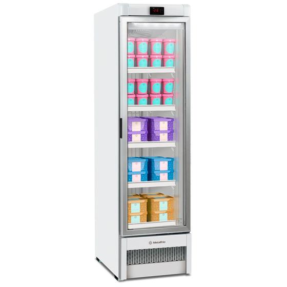 Expositor de Sorvete Slim VF28FB Metalfrio Menor preço em Expositor de Sorvete Slim VF28FB Metalfrio