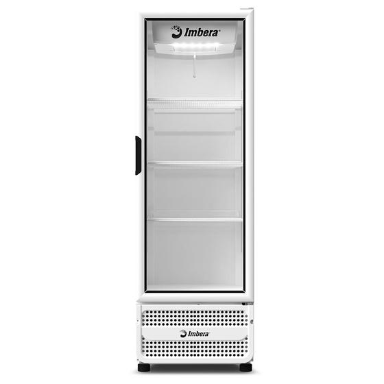 Imagem de Expositor e Refrigerador Vertical VRS16 Br Imbera - Branco Inverter 485L Porta de Vidro 0ºC a +7ºC