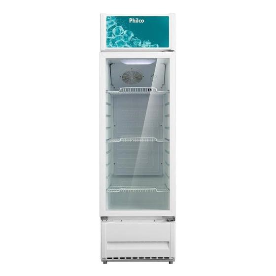 Imagem de Expositor/Refrigerador Philco 309 Litros PRE319  Vitrine, Porta de Vidro, Branco