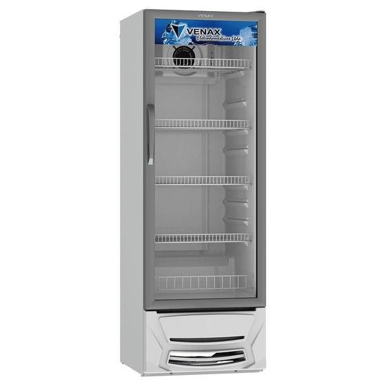 Imagem de Expositor/Refrigerador Vitrine Porta de Vidro VV300L 300 Litros Branco - Venax