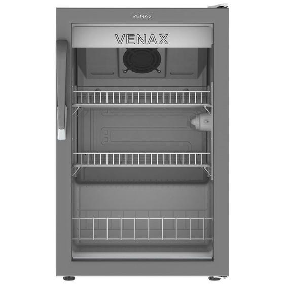 Imagem de Expositor/Refrigerador Vitrine Vertical Porta de Vidro VV100L 82 Litros Branco 220V - Venax
