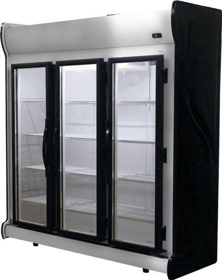 Geladeira/refrigerador 1450 Litros 3 Portas Inox - Fricon - 220v - Acfm-1450
