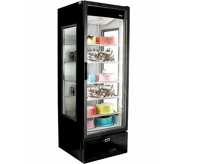 Imagem de Expositor Vertical Linha Suprema RF-005-BL Frilux - 5 Prateleiras C/ Regulagem Iluminação Led 570L 3C a +12C