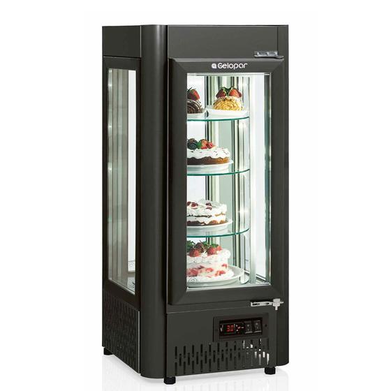 Imagem de Expositor Vertical Refrigerado para Bolos GEVB-050 Gelopar