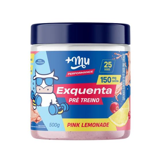 Imagem de Exquenta Pré Treino Pink Lemonade 500g Muke +Mu