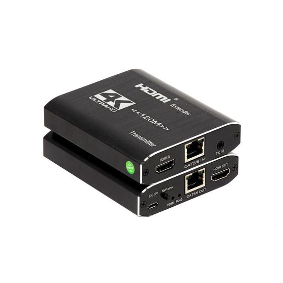 Imagem de Extender HDMI 4K 120 Metros com IR no TX/RX