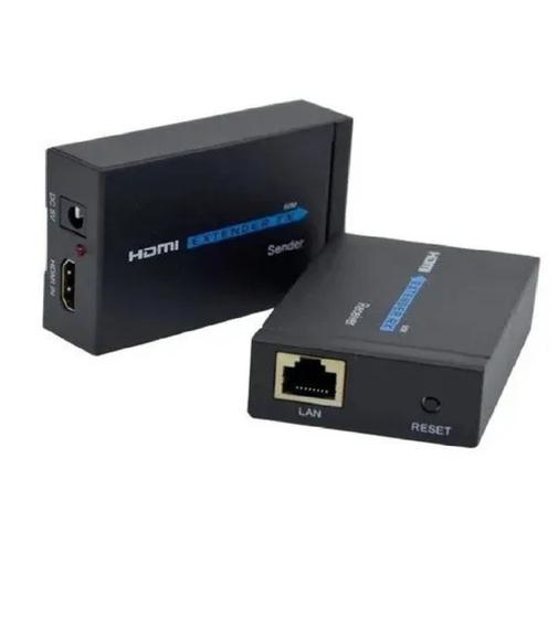60M HDMI KVM Extender Sur Ethernet Cat5e/6 1080P HDMI USB Extender Vidéo Audio Extension Transmetteur Support USB Clavier Souris