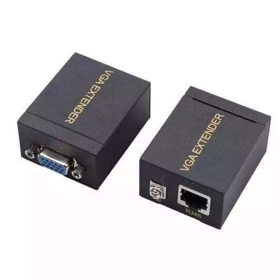 Imagem de Extender Signal Vga 60M Extensor Vga 60M Cabo Cat5E Cat6