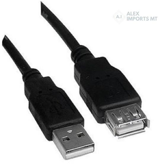 Imagem de Extensão Cabo Usb A-Macho A-Fêmea 1,8 Metros Barato