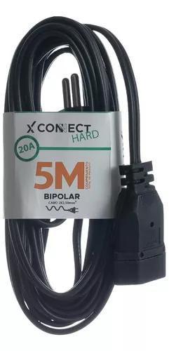 Imagem de Extensao Connect Hard 10A 5 Metros Bipolar Preto 26200105111 - Fiolux