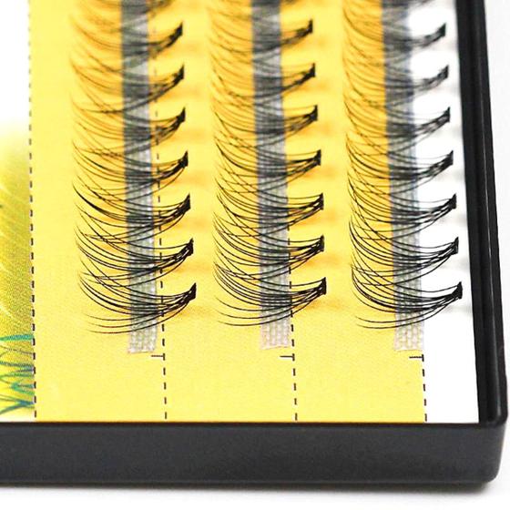 Imagem de Extensão De Cilios Tufinho S/ Nó 20d (20fios) Nesura Eyelash