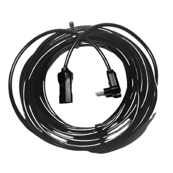 Imagem de Extensão Elétrica 10a Reforçada 35m Pp 2x2,5mm Plug Reto 90º