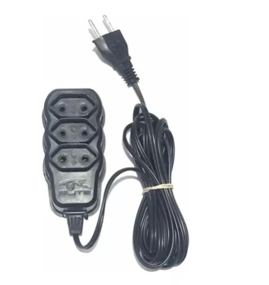 Extensão Elétrica 3 Saídas 2 Metros Extensor Eletricidade Menor preço em Extensão Elétrica 3 Saídas 2 Metros Extensor Eletricidade