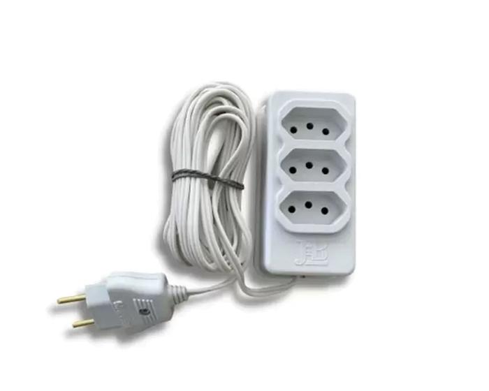 Extensão Elétrica 5 Metros Tripolar 10a 3 Tomadas Plug é boa?
