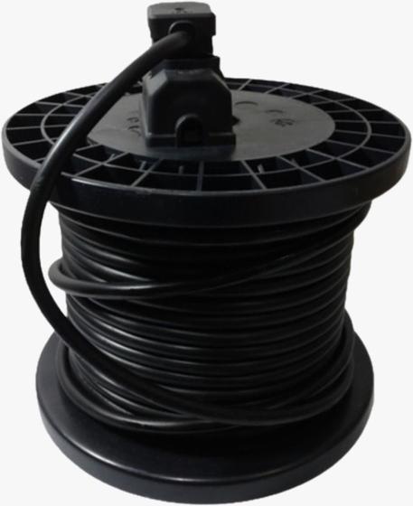 Extensão elétrica bivolt com carretel 10m cabo pp 2x1,50mm Menor preço em Extensão elétrica bivolt com carretel 10m cabo pp 2x1,50mm