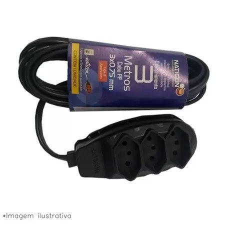Imagem de Extensao extandart 3mts naticon 2p