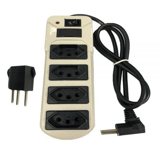 Extensão Filtro De Linha 4 Tomadas Bivolt Padan Luz Menor preço em Extensão Filtro De Linha 4 Tomadas Bivolt Padan Luz