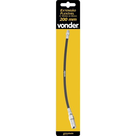 Imagem de Extensão Flexível Para Bomba Graxa 20cm 1/8 Npt Com Bico