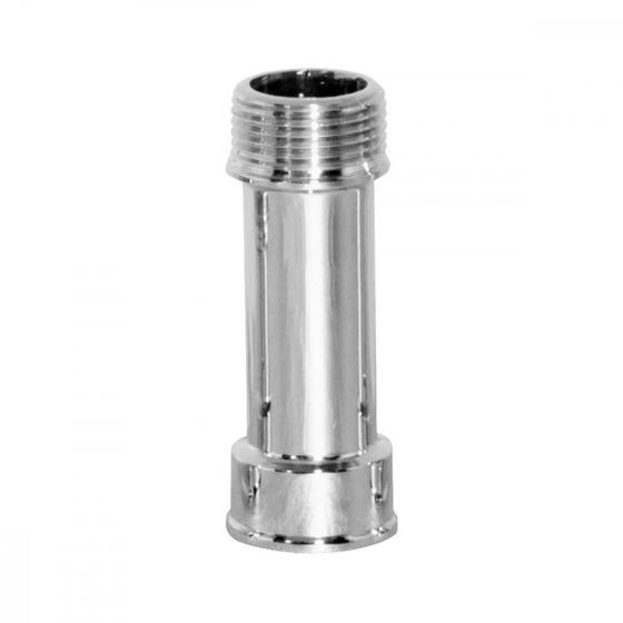 Imagem de Extensao Latao Cromada Metais Rei 3/4'' Longa ./ Kit Com 6 Peças